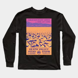 Death Valley National Park Devils Golf Course WPA Long Sleeve T-Shirt